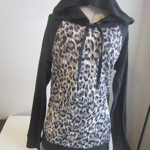 Ralph Lauren Active Top Hoodie Animal Print Size M